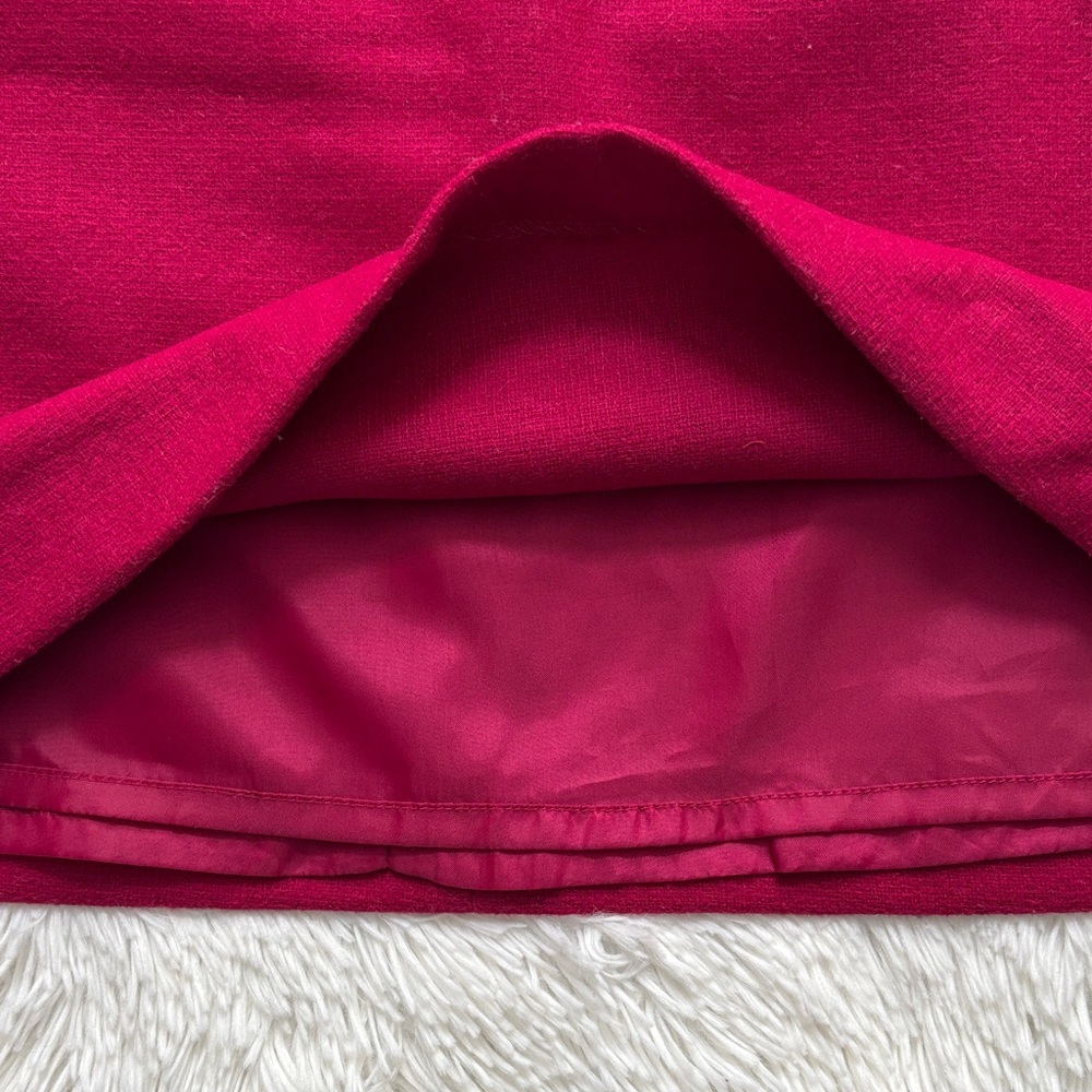 Dalia Collection Rich Raspberry Mini Skirt - Picture 3 of 6